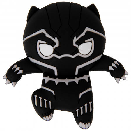 Black Panther Chibi 3D Foam Magnet